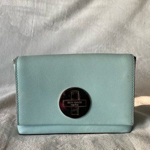 Kate Spade light blue crossbody bag